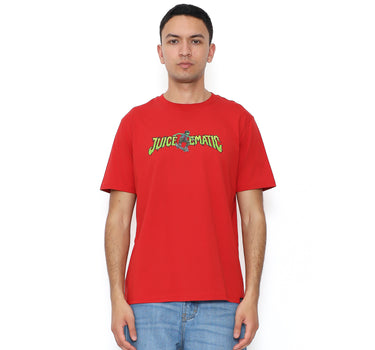 Juice Ematic Kaos lengan pendek Pria Vulagi Planet Surf