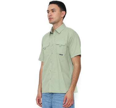 Planet Surf Clothing kemeja lengan pendek Pria Knittern Planet Surf
