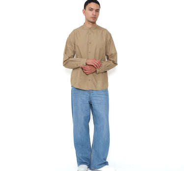 Planet Surf Clothing Kemeja lengan panjang Pria Raelynn Planet Surf