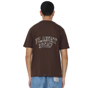 Planet Surf Clothing Kaos lengan pendek Pria Feld Planet Surf