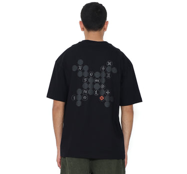Voxfly Kaos lengan pendek Pria Checkmate Oversize Planet Surf