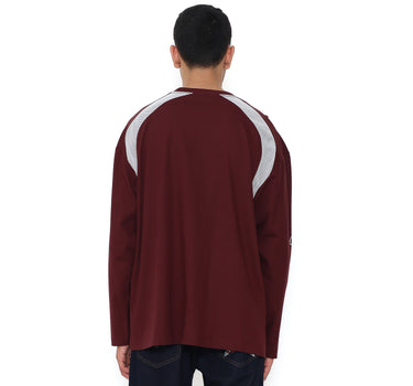 Voxfly Kaos lengan panjang Pria Lombardi Line Planet Surf