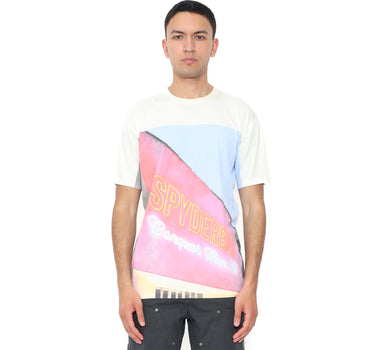 Spyderbilt Kaos lengan pendek Pria Georgy Tencel Planet Surf