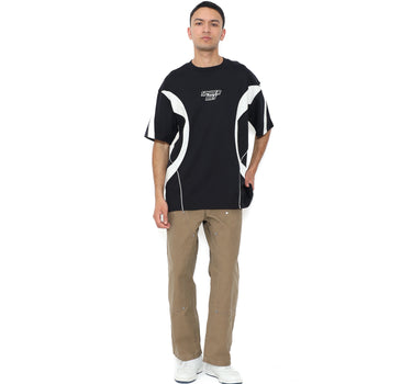 Spyderbilt Kaos lengan pendek Pria Takashi Oversize Planet Surf