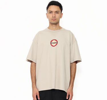 Voxfly Kaos lengan pendek Pria Idiom Oversize Planet Surf