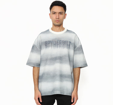 Spyderbilt Kaos lengan pendek Pria Goudron Oversize Planet Surf