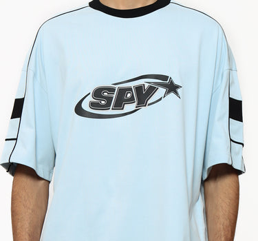Spyderbilt Kaos lengan pendek Pria Northside Oversize Planet Surf