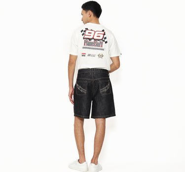Planet Surf Clothing Celana pendek denim Pria Nova  Planet Surf