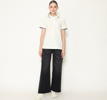 Spyderbilt Kaos Polo Wanita The Origins Planet Surf