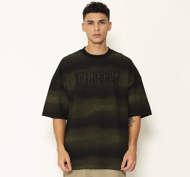 Spyderbilt Kaos Lengan Pendek Pria Goudron Oversize Planet Surf