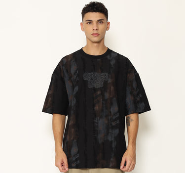 Spyderbilt Kaos Lengan Pendek Pria Tomb Oversize Planet Surf