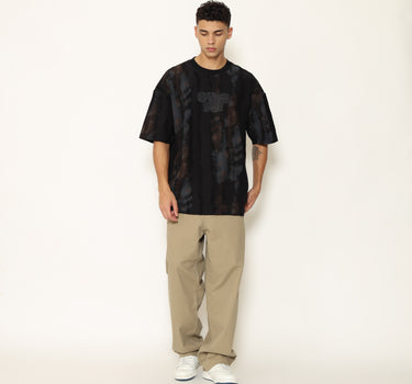Spyderbilt Kaos Lengan Pendek Pria Tomb Oversize Planet Surf