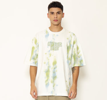 Spyderbilt Kaos Lengan Pendek Pria Tomb Oversize Planet Surf