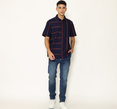 Planet Surf Clothing Kemeja Lengan Pendek Pria Lones Planet Surf