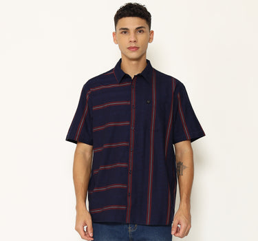 Planet Surf Clothing Kemeja Lengan Pendek Pria Lones Planet Surf