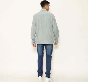 Planet Surf Clothing Kemeja Lengan Panjang Pria Common Planet Surf
