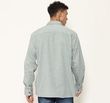 Planet Surf Clothing Kemeja Lengan Panjang Pria Common Planet Surf