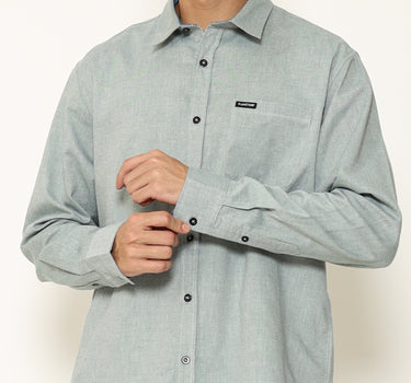 Planet Surf Clothing Kemeja Lengan Panjang Pria Common Planet Surf