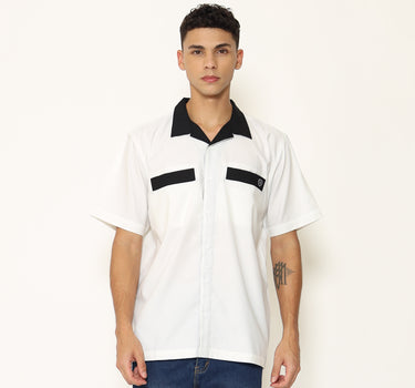 Planet Surf Clothing Kemeja Lengan Pendek Pria Quell Planet Surf