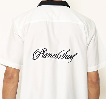 Planet Surf Clothing Kemeja Lengan Pendek Pria Quell Planet Surf