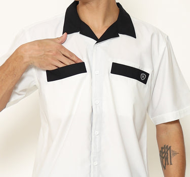 Planet Surf Clothing Kemeja Lengan Pendek Pria Quell Planet Surf