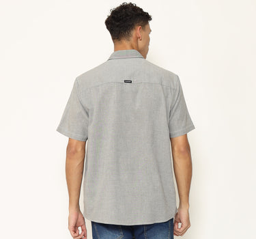 Planet Surf Clothing Kemeja Lengan Pendek Pria Setter Knit Planet Surf