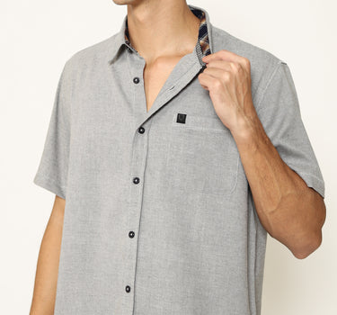 Planet Surf Clothing Kemeja Lengan Pendek Pria Setter Knit Planet Surf