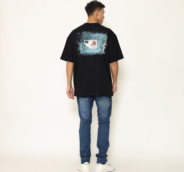 Voxfly Kaos Lengan Pendek Pria Anti Normal Oversize Planet Surf