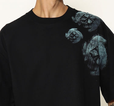 Voxfly Kaos Lengan Pendek Pria Anti Normal Oversize Planet Surf