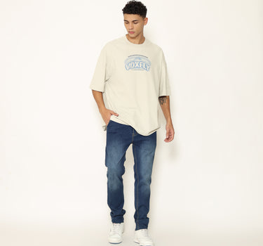 Voxfly Kaos Lengan Pendek Pria Destroy Oversize Planet Surf