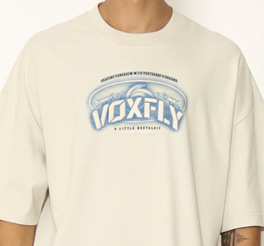 Voxfly Kaos Lengan Pendek Pria Destroy Oversize Planet Surf