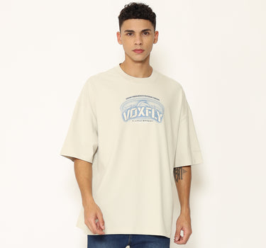Voxfly Kaos Lengan Pendek Pria Destroy Oversize Planet Surf
