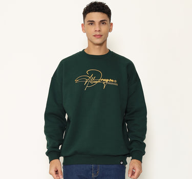 Dragon Sweater Pria Lux Crewneck Planet Surf