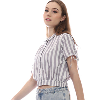 Insight Kemeja Lengan Pendek Wanita Rabanne Short Shirt Planet Surf