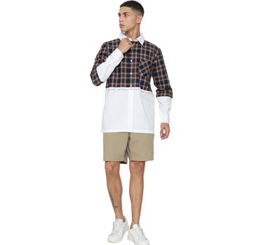 Planet Surf Clothing Kemeja lengan panjang Pria Gaps  Planet Surf