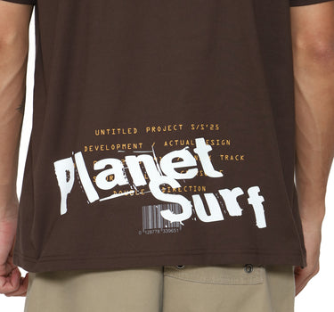 Planet Surf Clothing Kaos lengan pendek Pria Voll  Planet Surf