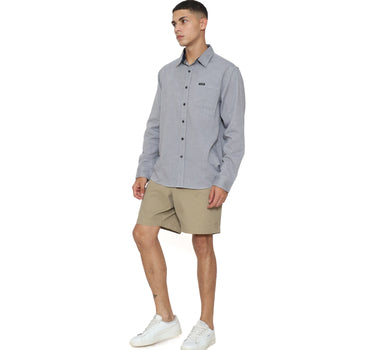 Planet Surf Clothing Kemeja lengan panjang Pria Naraya Men Planet Surf