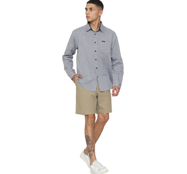 Planet Surf Clothing Kemeja lengan panjang Pria Naraya Men Planet Surf