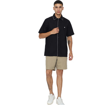 Planet Surf Clothing kemeja lengan pendek Pria Linie Men Planet Surf