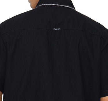 Planet Surf Clothing kemeja lengan pendek Pria Linie Men Planet Surf
