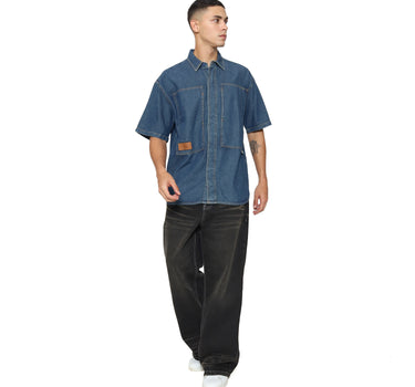 Voxfly kemeja lengan pendek Pria Samurai  Planet Surf