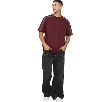 Spyderbilt Kaos lengan pendek Pria Jeremy Men Tee Planet Surf