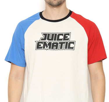 Juice Ematic Kaos Lengan Pendek Pria Cyclone Raglan Men Tee Planet Surf