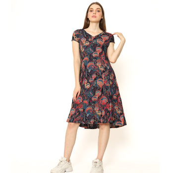 Spyderbilt Dress Wanita Hani Midi Dress Planet Surf
