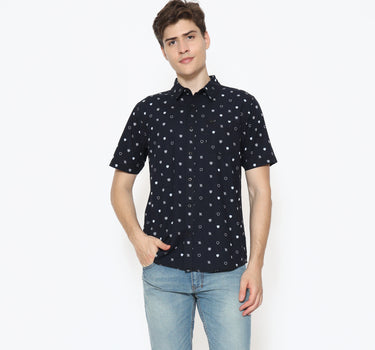 Planet Surf Clothing kemeja lengan pendek Pria Glanzen Men Shirt Planet Surf