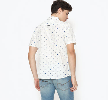 Planet Surf Clothing kemeja lengan pendek Pria Glanzen Men Shirt Planet Surf