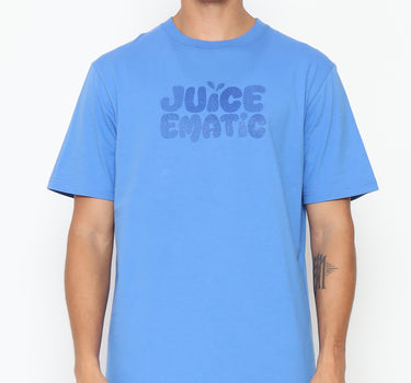 Juice Ematic Kaos lengan pendek Pria Neo Men Tee Planet Surf