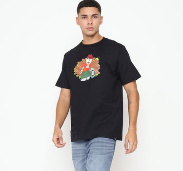 Juice Ematic Kaos lengan pendek Pria Kaylee Men Tee Planet Surf