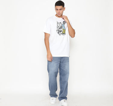 Juice Ematic Kaos lengan pendek Pria Dozer Men Tee Planet Surf
