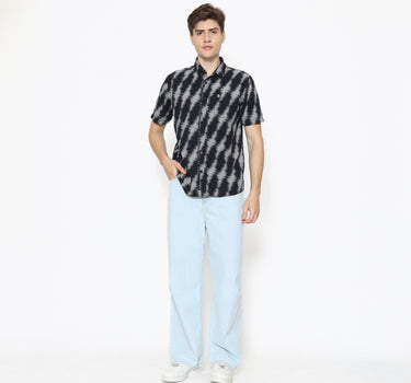 Juice Ematic kemeja lengan pendek Pria Brofy Men Shirt Planet Surf
